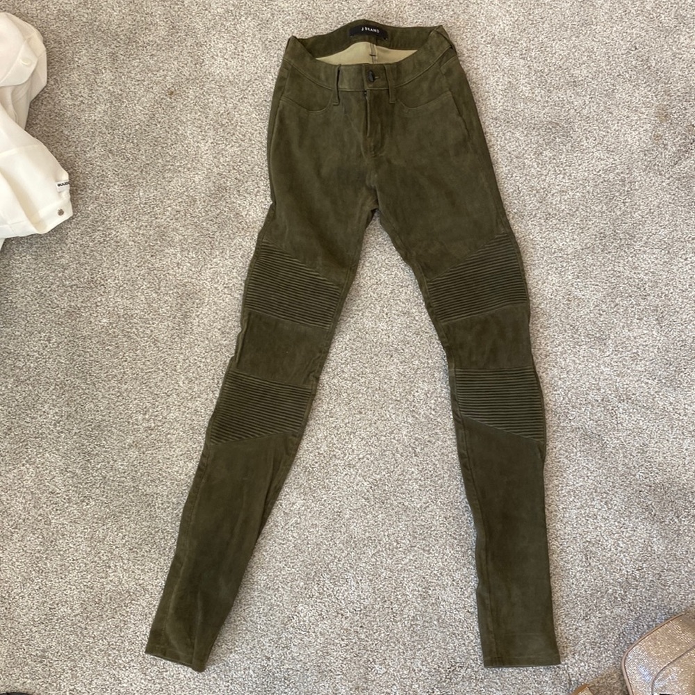 J Brand lamb leather pants